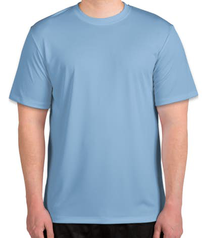 Blue Round-Neck Tshirt
